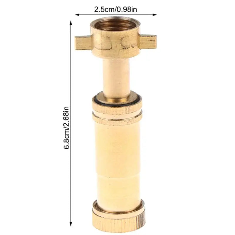 G1/4 Copper Atomizing Spray Nozzle – Telescopic CNC Cooling Atomizing Spray Nozzle Axl