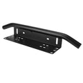Aluminum License Plate Frame & LED Light Bar Mount Bracket SUV Light Bar Bracket Axl black