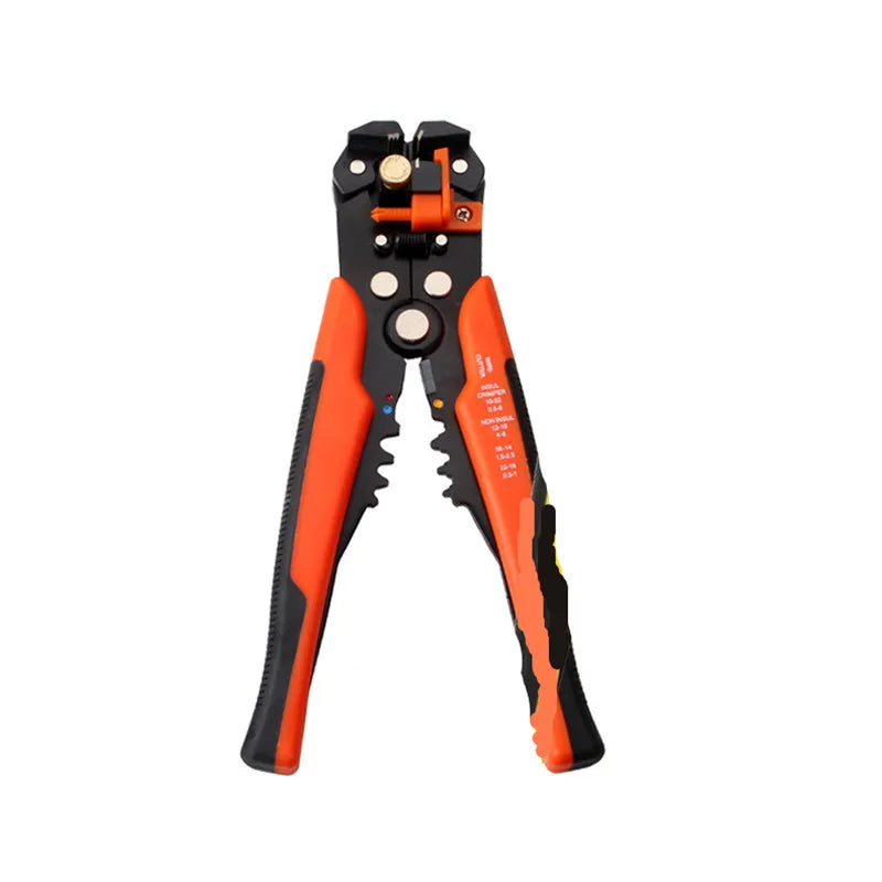 Automatic Wire Stripper Crimper & Cable Cutter 0.2–6.0mm² Wire Stripper Pliers Axl Orange