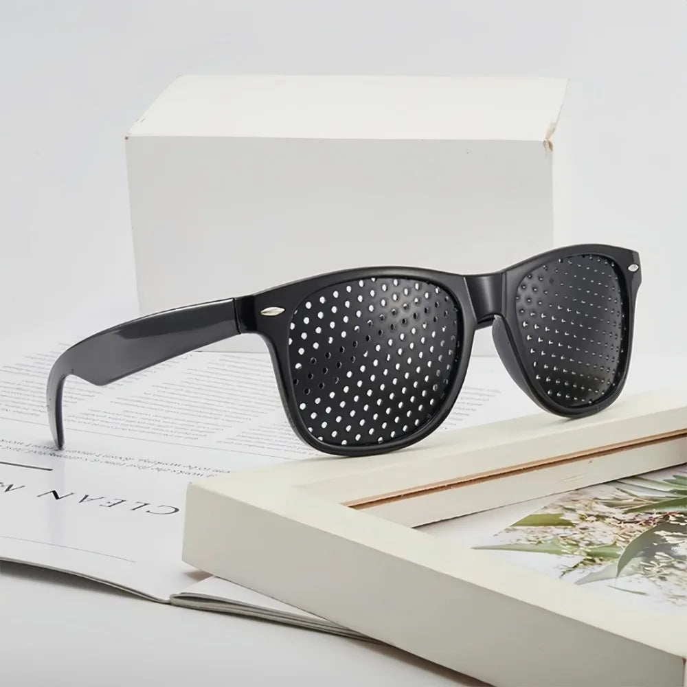 Pinhole Glasses – Eye Exercise & Focus Training | Adults & Kids Pinhole Glasses Axl