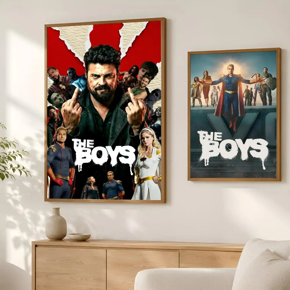 The Boys TV Series Self-Stick HD Wall Poster – Waterproof Art Wall Art Poster Axl