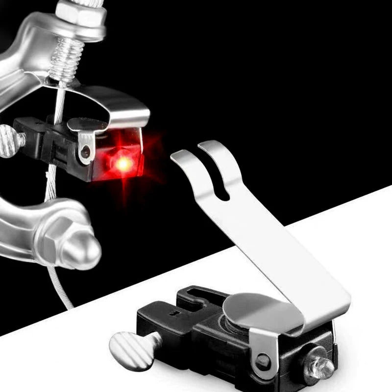 Red LED Bike Brake Light – Bright Waterproof Cycling Safety Light Bicycle Brake Light Axl