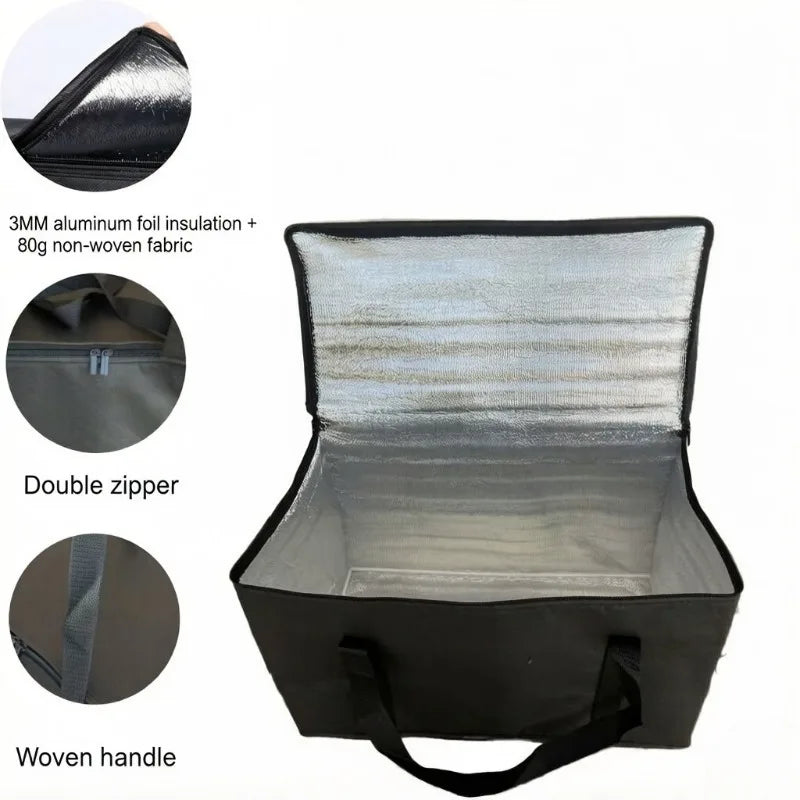 Large Insulated Cooler Bag – Oxford Cloth Thermal Bag Insulated Cooler Bag Axl