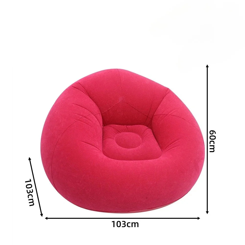 Portable Inflatable Sofa – Indoor & Outdoor Lounge Chair Inflatable Lounge Sofa Axl Qxsf-Rose
