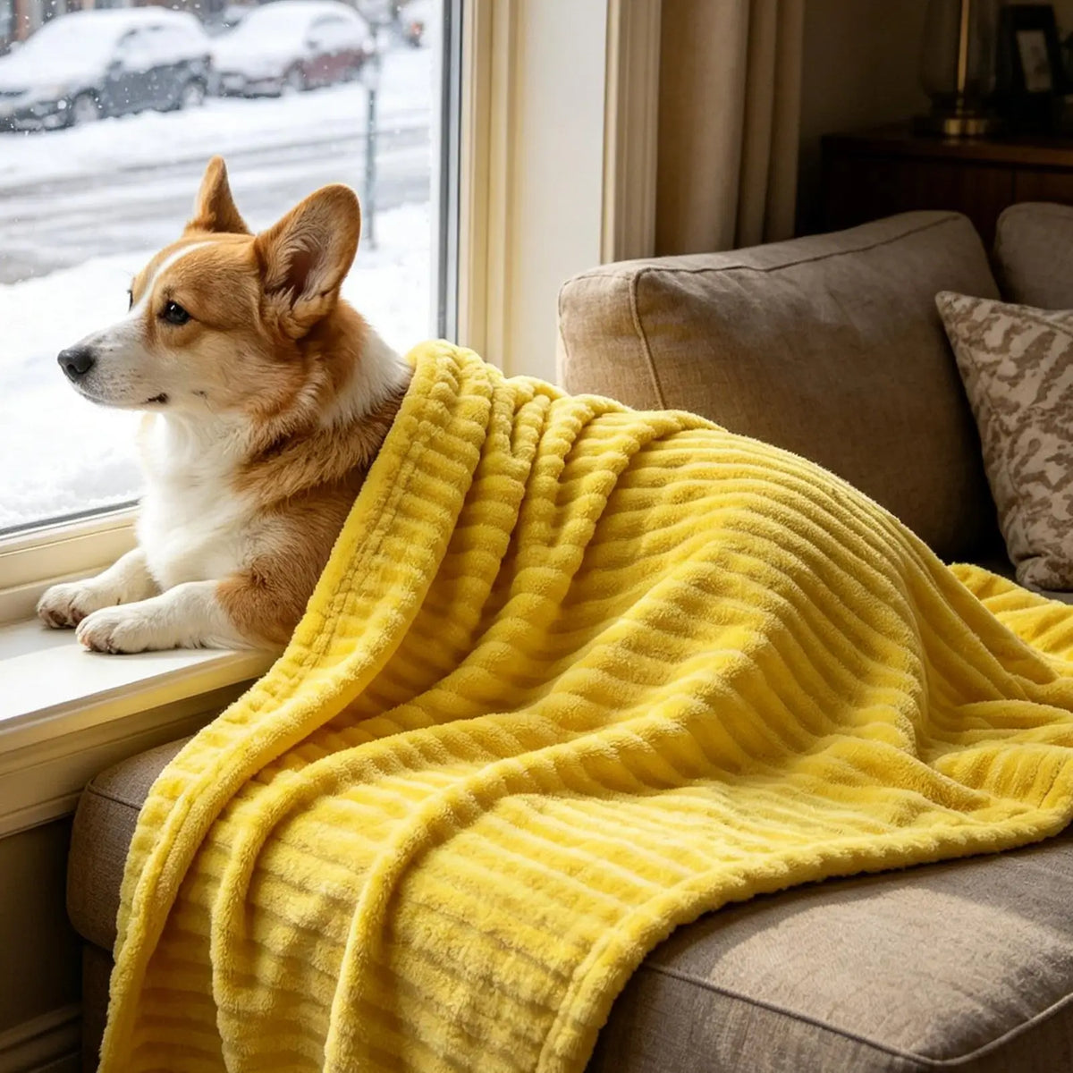Washable Pet Blanket for Dogs & Cats – Couch, Kennel, Car Pet Blanket Axl Other