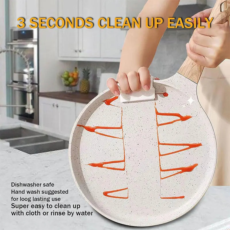 Ceramic Nonstick Griddle Pan 20/24/28cm – Crepe & Pancake Pan Nonstick Griddle Pan Axl