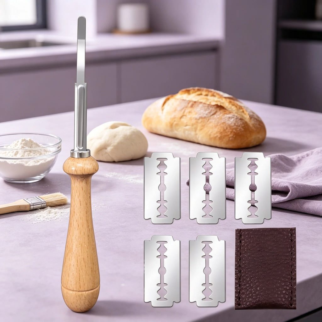 Bread Lame – Stainless Steel Dough Scoring Tool for Bakers Bread Scoring Tool Axl