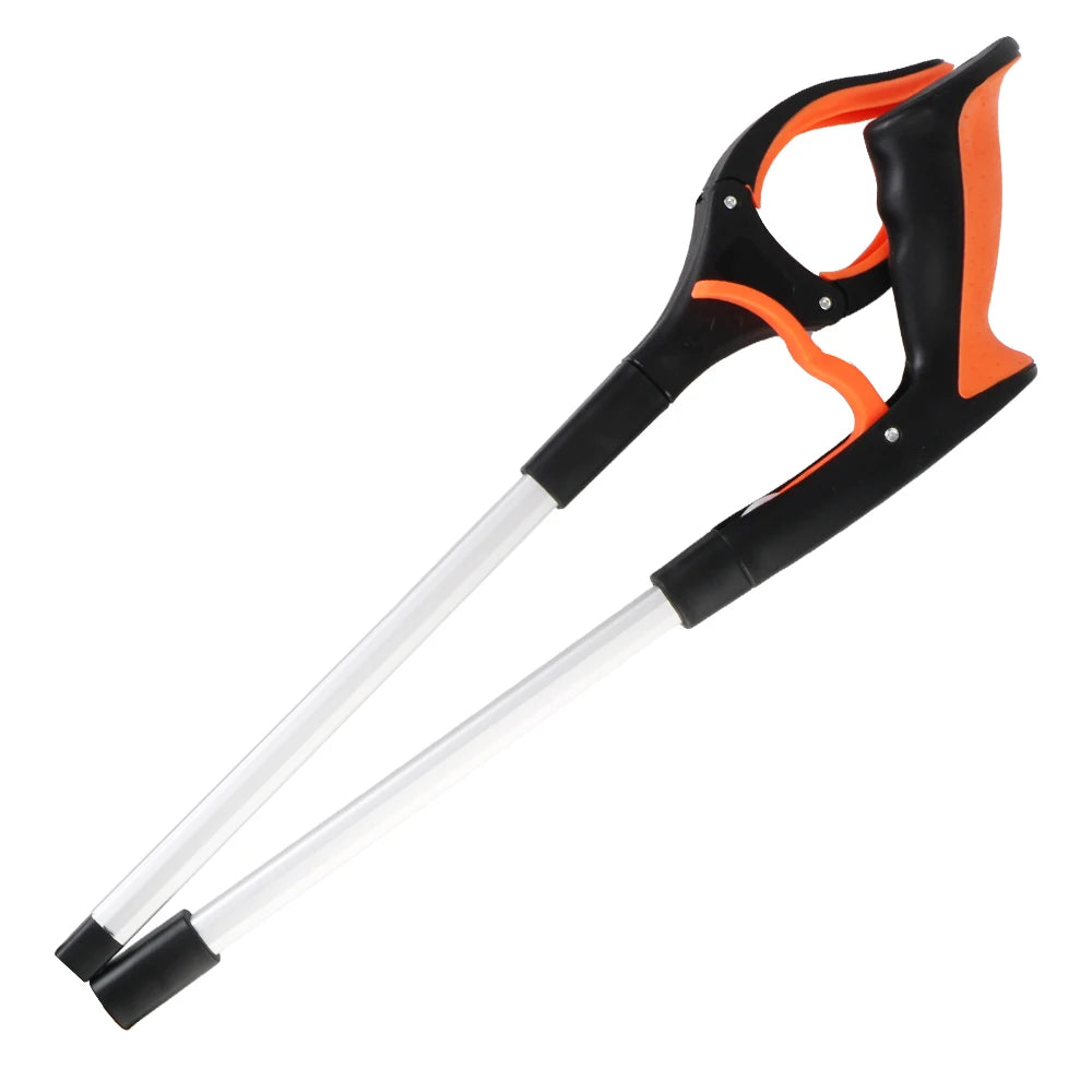 Foldable Grabber Reacher Tool – Portable Litter Picker Grabber Reacher Tool Axl Orange