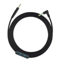 2.5mm to 3.5mm Headphone Cable with Mic & Volume Control Headphone Audio Cable Axl black