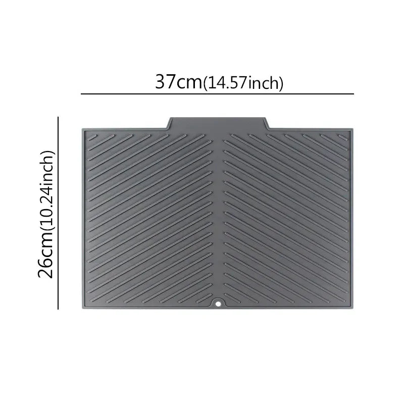 Silicone Draining Board Mat – Folding Drying Pad S/M/L Silicone Drying Mat Axl S 1PCS