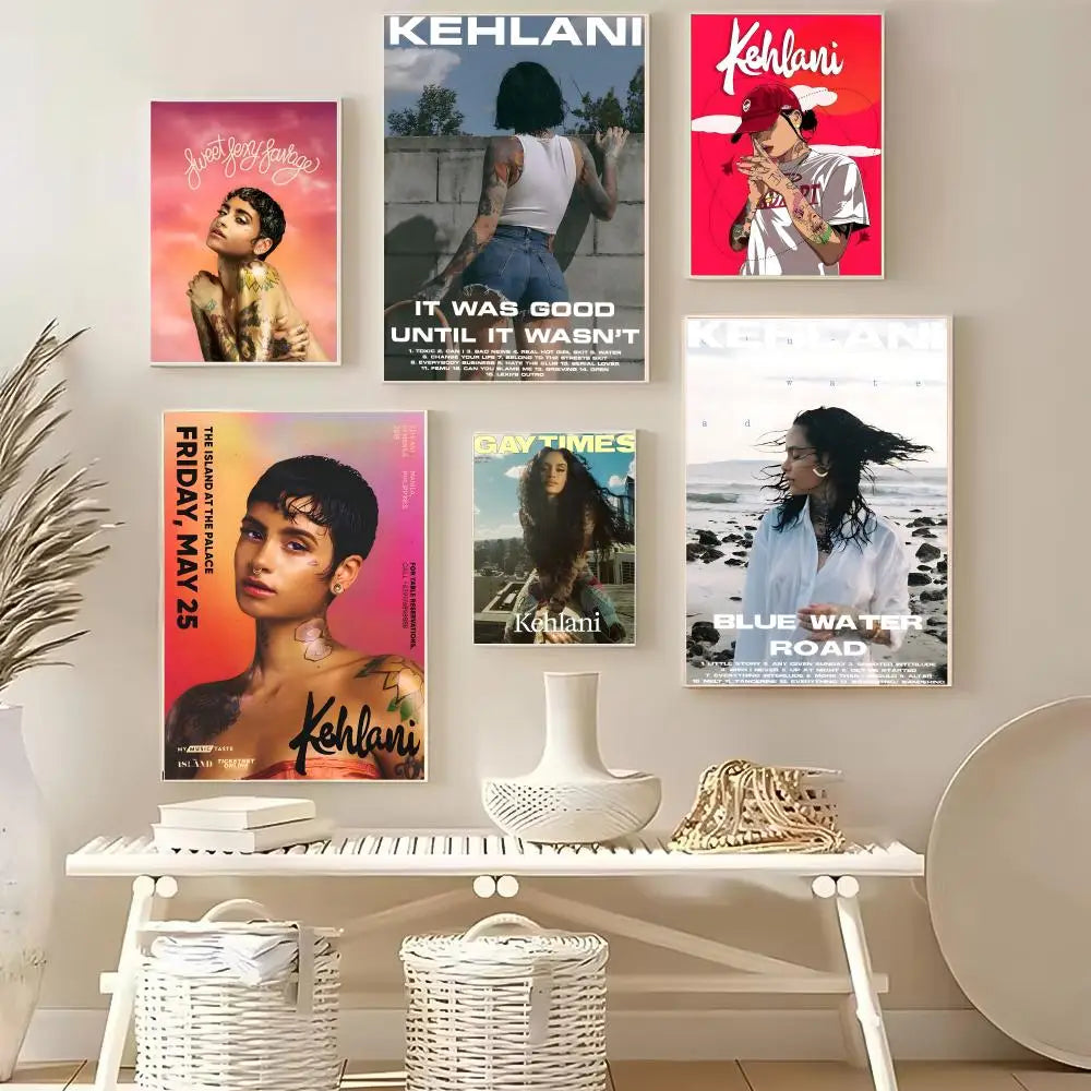 Kehlani HD Self-Adhesive Waterproof Poster | Home & Dorm Decor Wall Poster Axl