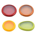 Reusable Silicone Fruit Storage Containers – 4-Pack Food Savers Food Storage Containers Axl 4PCS