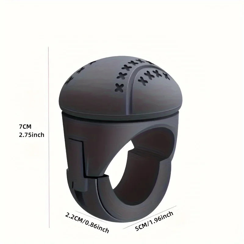 Steering Wheel Spinner Knob – One-Handed Driving Assist Black Steering Wheel Accessory Axl
