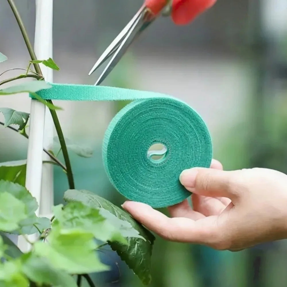 Reusable Plant Ties Hook & Loop Garden Tape 5M & 15M Roll Garden Plant Ties Axl
