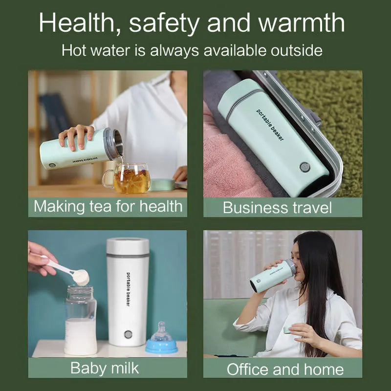 BALASHOV Portable Electric Travel Kettle 350ml – Dual Voltage Electric Travel Kettle Axl