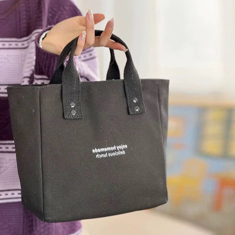 Women's Canvas Tote Handbag – Casual Large Capacity Travel Bag Canvas Tote Handbag Axl