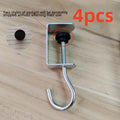 4-Pack Removable Desk Hooks – Backpack & Headphone Hanger Desk Organizer Hooks Axl 4pcs