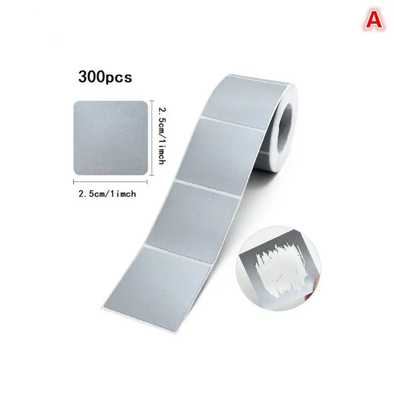 Scratch Off Stickers – DIY Reward Labels 300/500/1000 Pcs Scratch Off Labels Axl Silver A