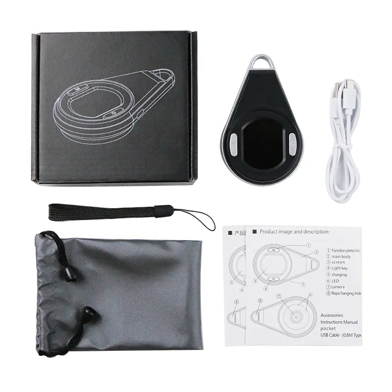 Portable Digital Microscope 60x 80x 100x LED – Handheld Magnifier Portable Microscope Axl