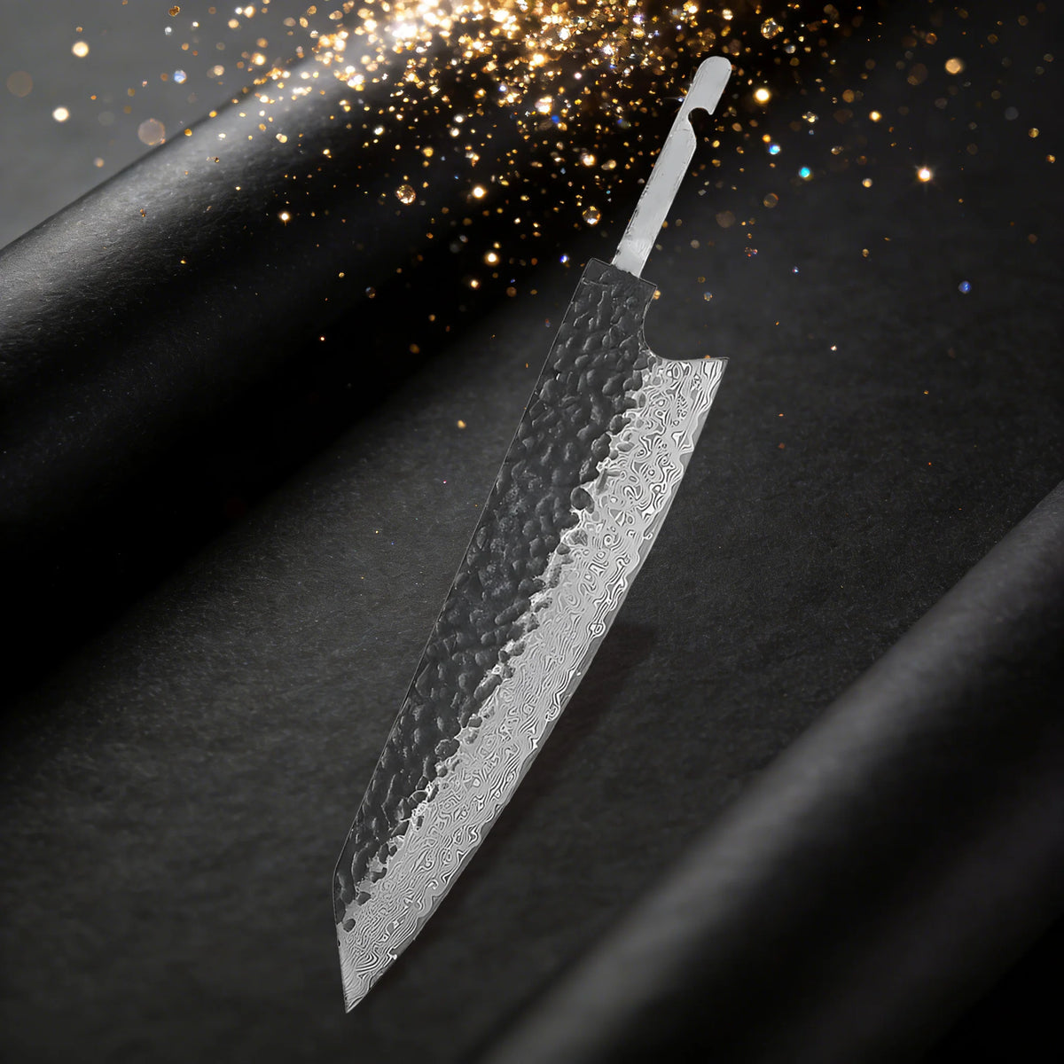 Damascus Steel Kiritsuke Knife Blade – DIY Chef Knife Making Damascus Knife Blade Axl Blade-B-1PC
