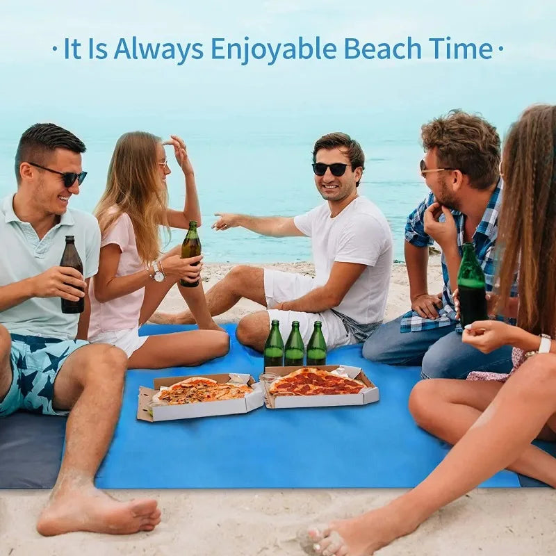 Waterproof Foldable Beach Blanket – Portable Picnic & Camp Mat Outdoor Picnic Mat Axl