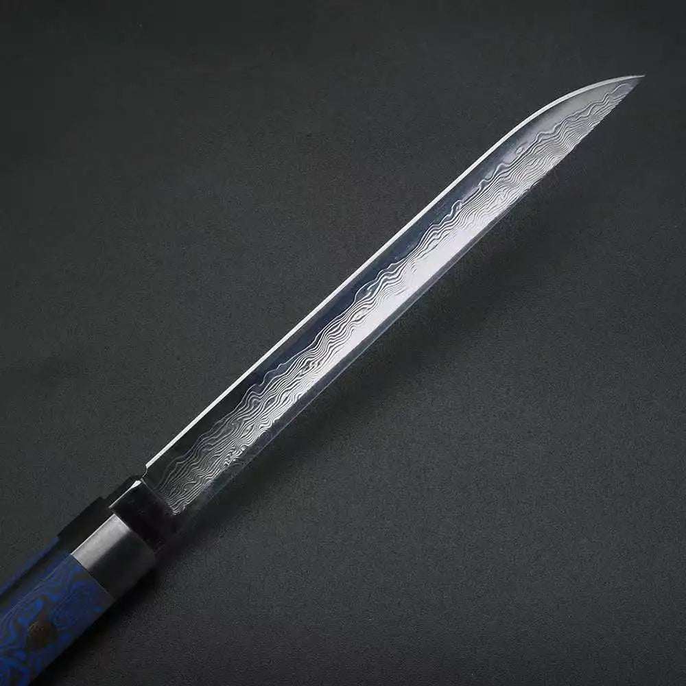 Damascus Steel Boning Knife – Sharp 12.5" Kitchen Cutting Knife Damascus Kitchen Knife Axl