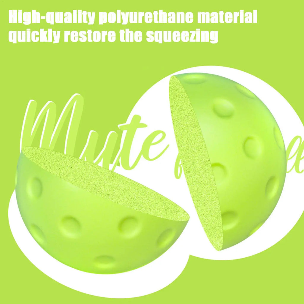 Silent PU Foam Pickleball Training Ball – Low-Noise Indoor Pickleball Training Ball Axl