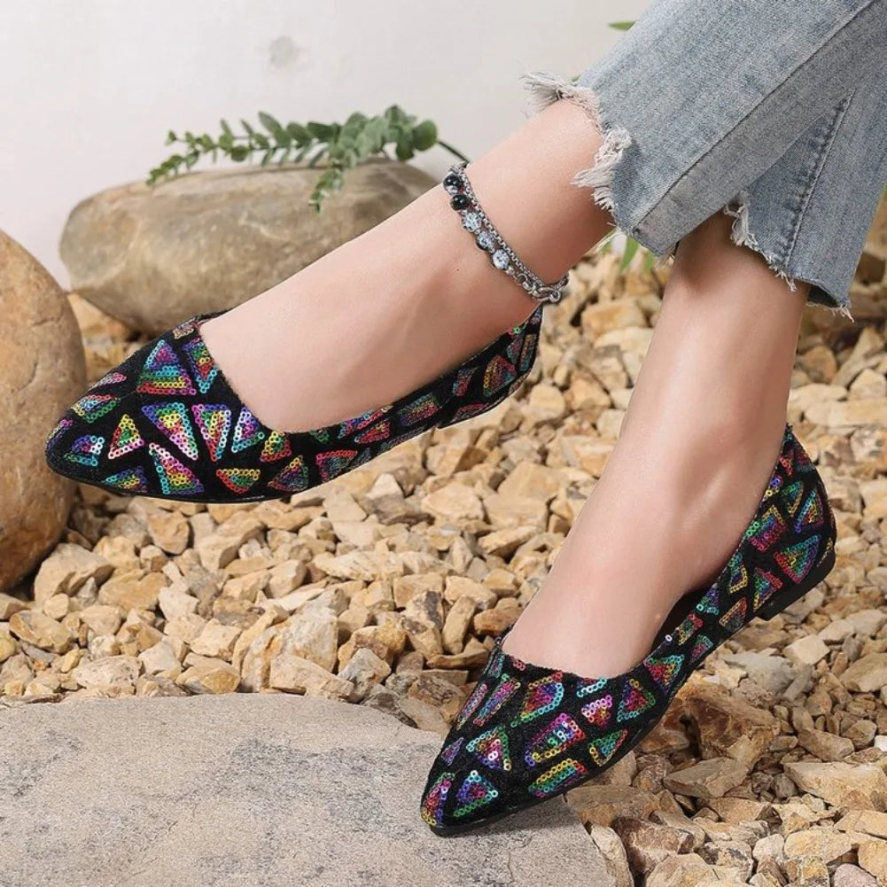 Women's Pointed Toe Ballet Flats – Slip-On Loafers EU 33–45 Ballet Flats Axl