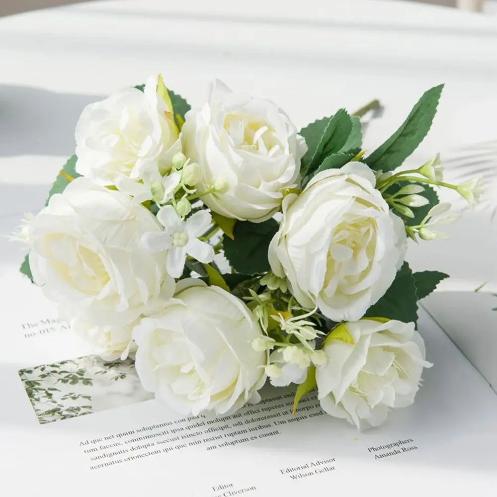 Silk Rose Artificial Flowers – Wedding, Wreath & Home Decor Artificial Silk Flowers Axl 1