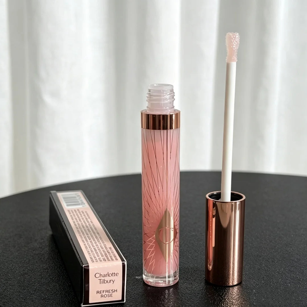 Charlotte Tilbury Collagen Lip Gloss – Plumping Shine & Hyaluronic Lip Gloss Axl Refresh Rose