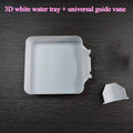 Washing Machine Drain Hose Drip Tray – Leak & Dirt Guard Appliance Drip Tray Axl White-2pcs