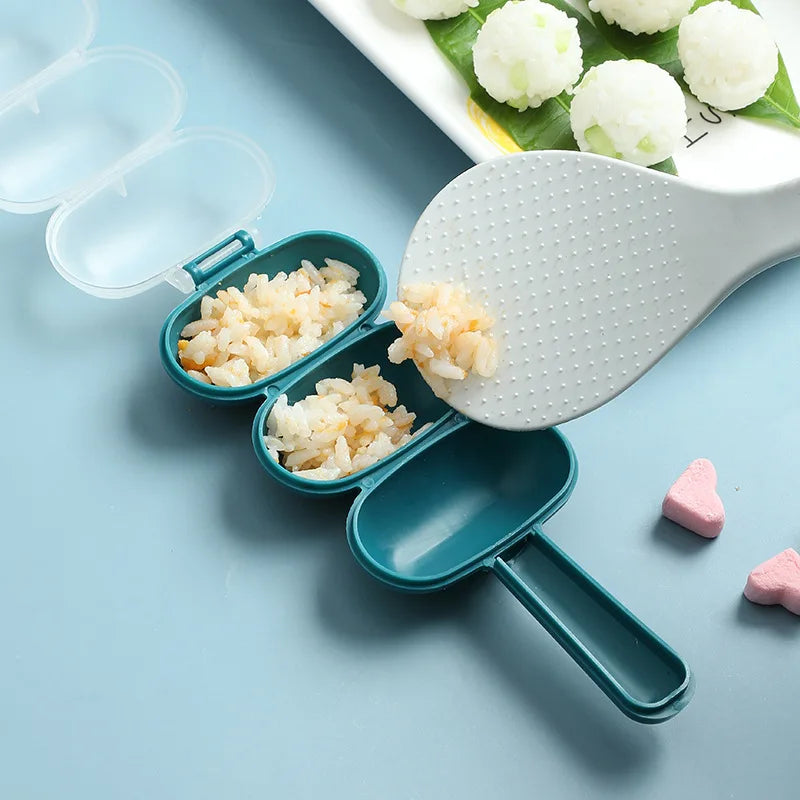 Rice Ball Mold – DIY Sushi & Onigiri Maker for Kids Sushi Rice Mold Axl