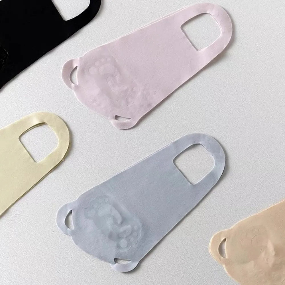 Invisible Open-Toe Half-Palm Liner Socks | Ice Silk Summer Liner Socks Axl