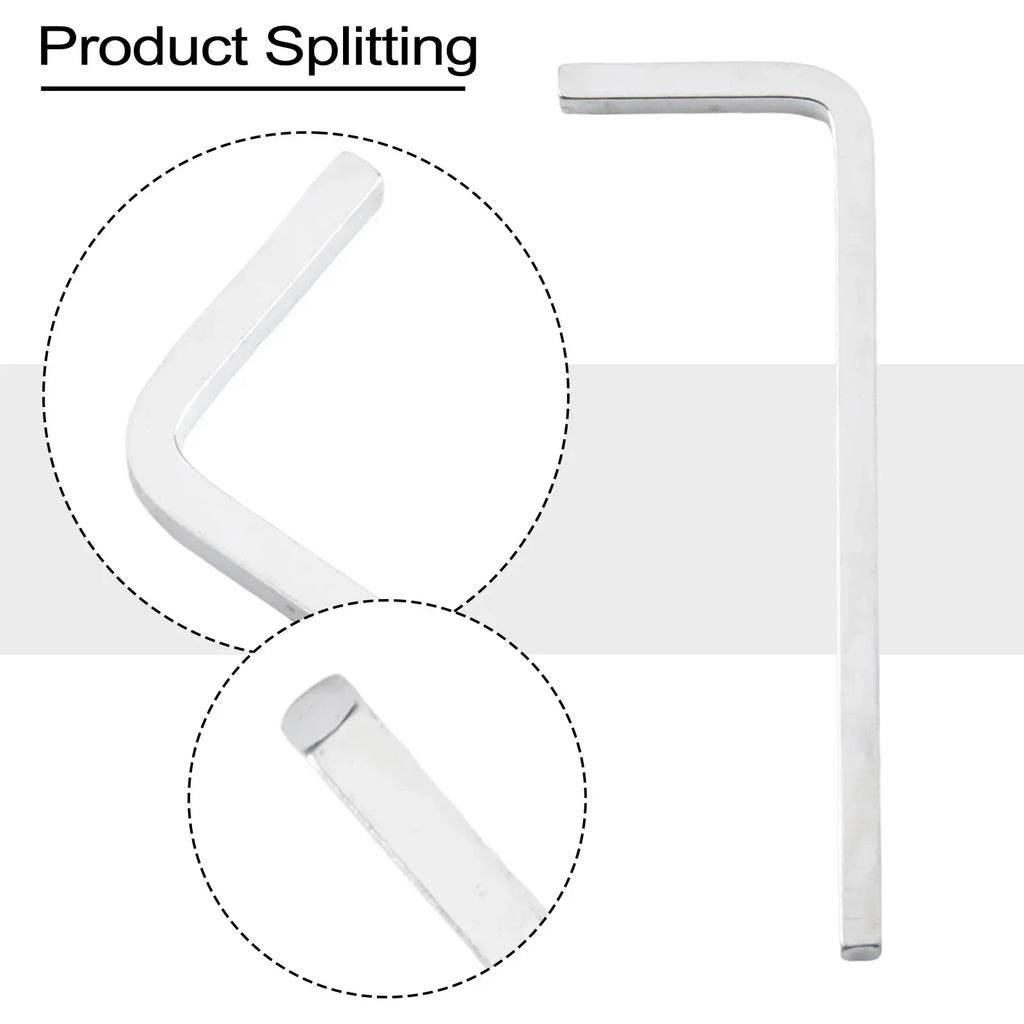 L-Shape Square Head Wrench – Cr-V Steel 3–10mm | Hand Tool Square Head Wrench Axl