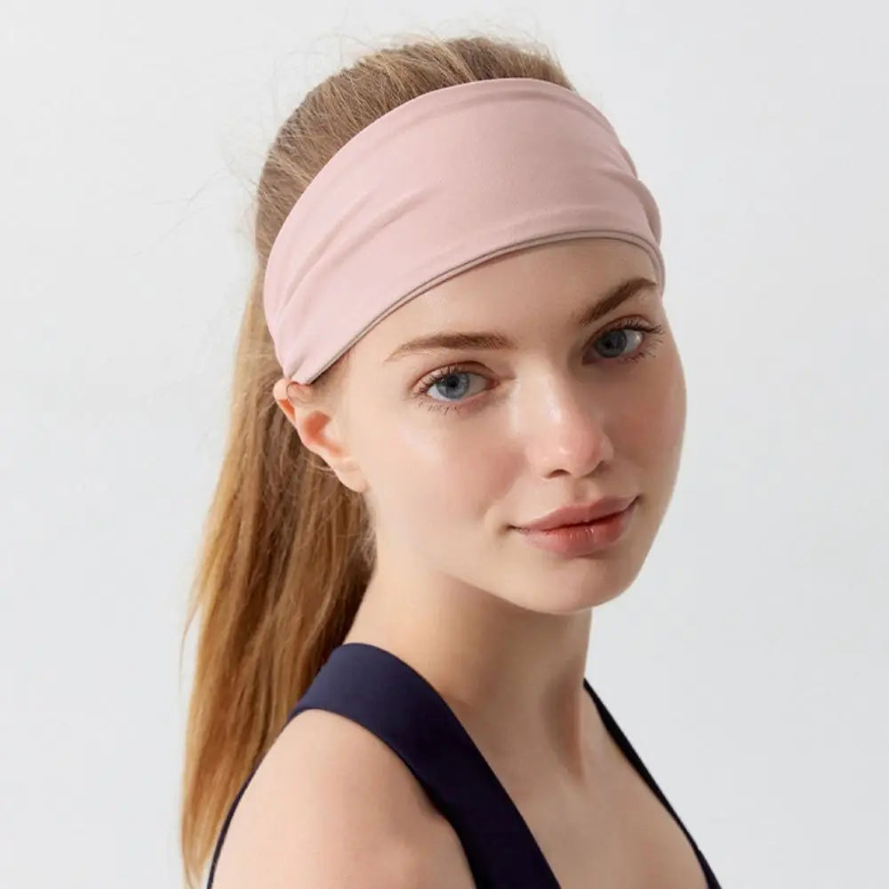 Women's Quick-Dry Moisture-Wicking Workout Headband Stretchy Sports Headband Axl