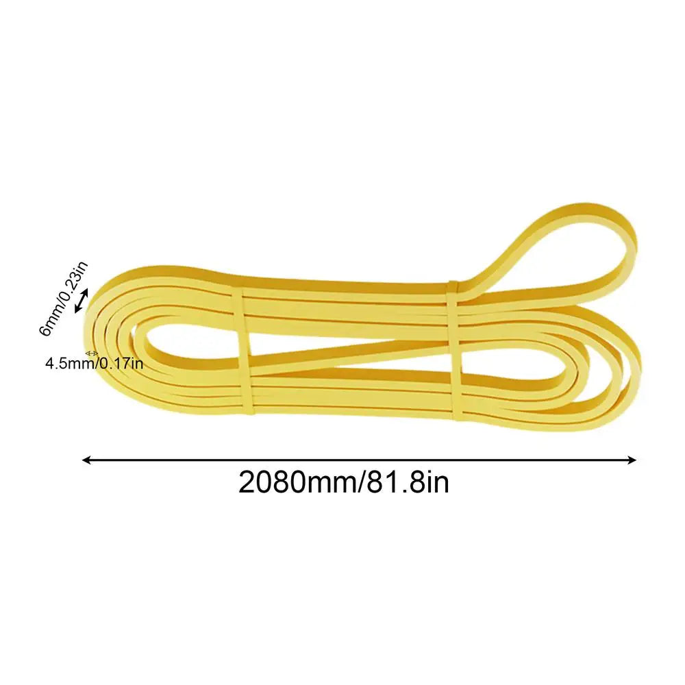 Workout Resistance Bands – Elastic Strength Training Gym Resistance Bands Axl 9KG 20 lbs yellow