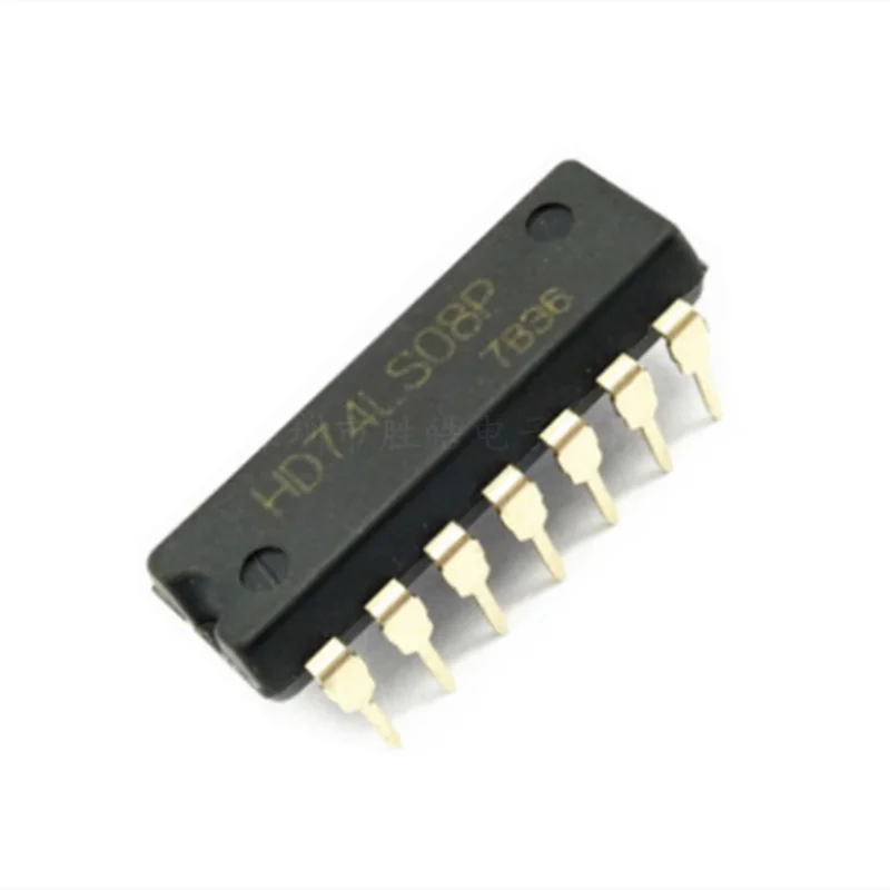 10PCS SN74LS08N DIP-14 Quad 2-Input AND Gate Logic IC Chips Logic Gate IC Axl Default Title