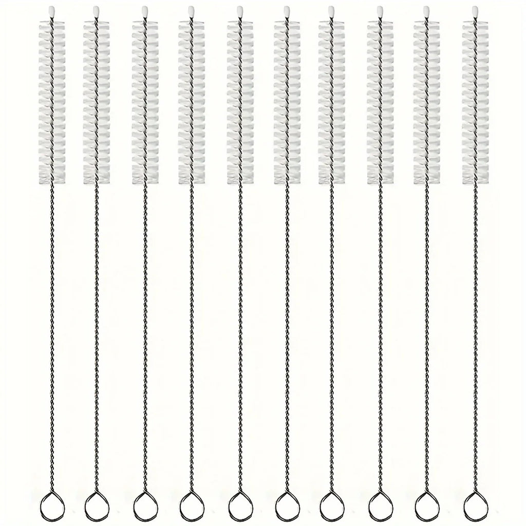 Straw Cleaning Brush Set – Long Tube Brush for Bottles & Straws Cleaning Brush Set Axl white 50pcs