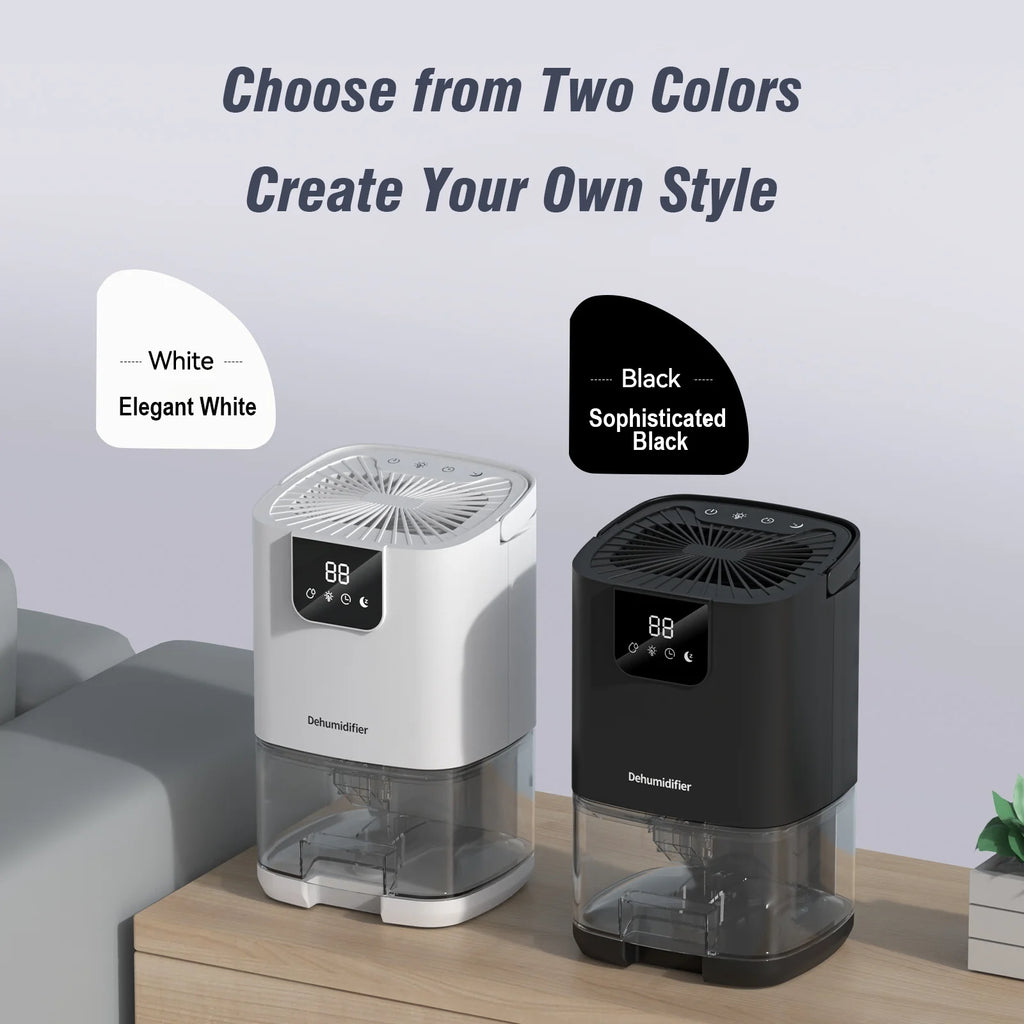 BALASHOV 1000ml Smart Negative Ion Dehumidifier – Timer & Display Smart Dehumidifier Axl