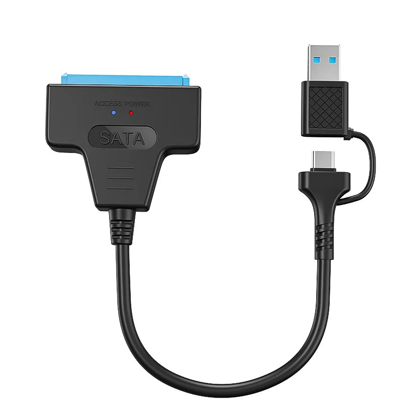 SATA to USB 3.0 Cable Adapter for 2.5" HDD & SSD | UASP HDD SSD Adapter Cable Axl