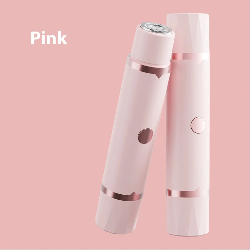 Double-Head Body Hair Trimmer – Face, Body & Intimate Areas Body Hair Trimmer Axl pink