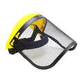 Wire Mesh Face Shield – Adjustable Safety Visor for Yard Work Safety Face Shield Axl As show