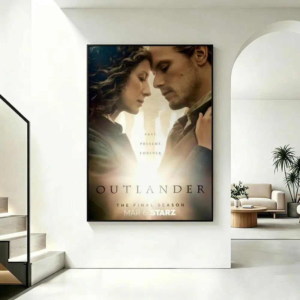 Outlander TV Show Poster – HD Waterproof Sticky Wall Art Wall Art Poster Axl