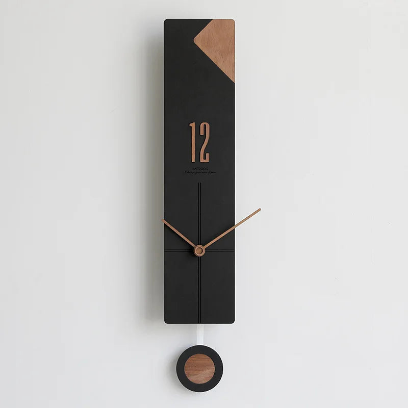 Nordic Silent Wall Clock – Modern Minimalist Home Decor Silent Wall Clock Axl