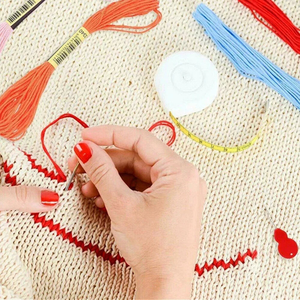 Mixed Color Embroidery Thread Kit – 100/200/447 Cotton Skeins Embroidery Floss Kit Axl