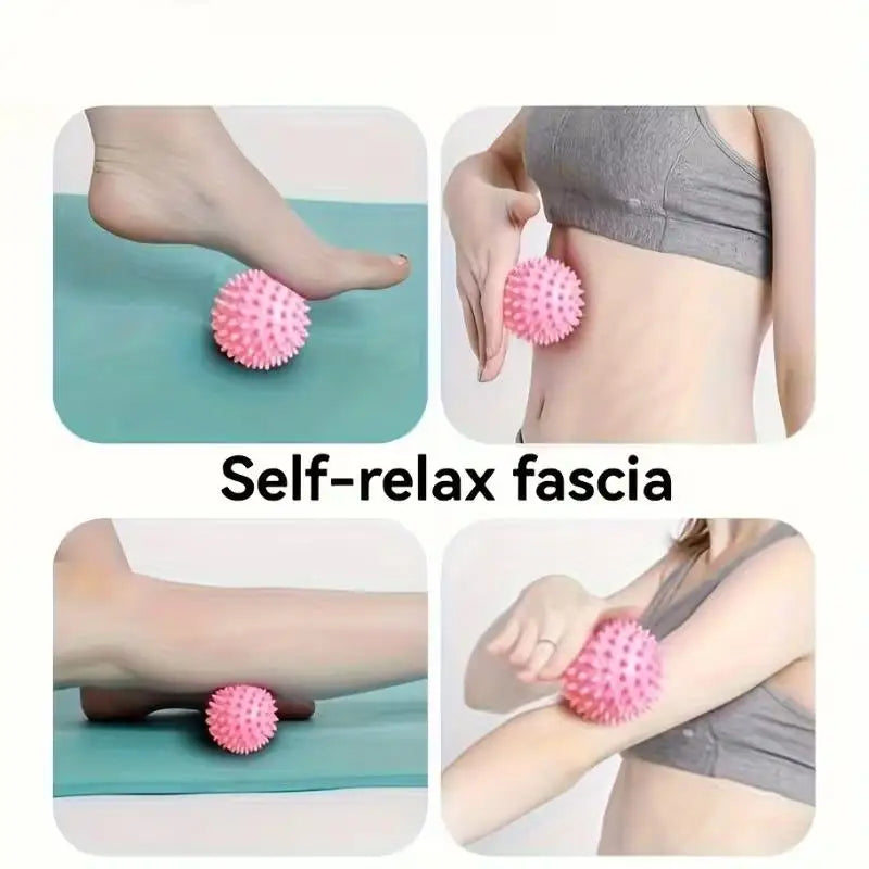 Hedgehog Spiky PVC Massage Ball – Yoga, Fitness & Relaxation Spiky Massage Ball Axl