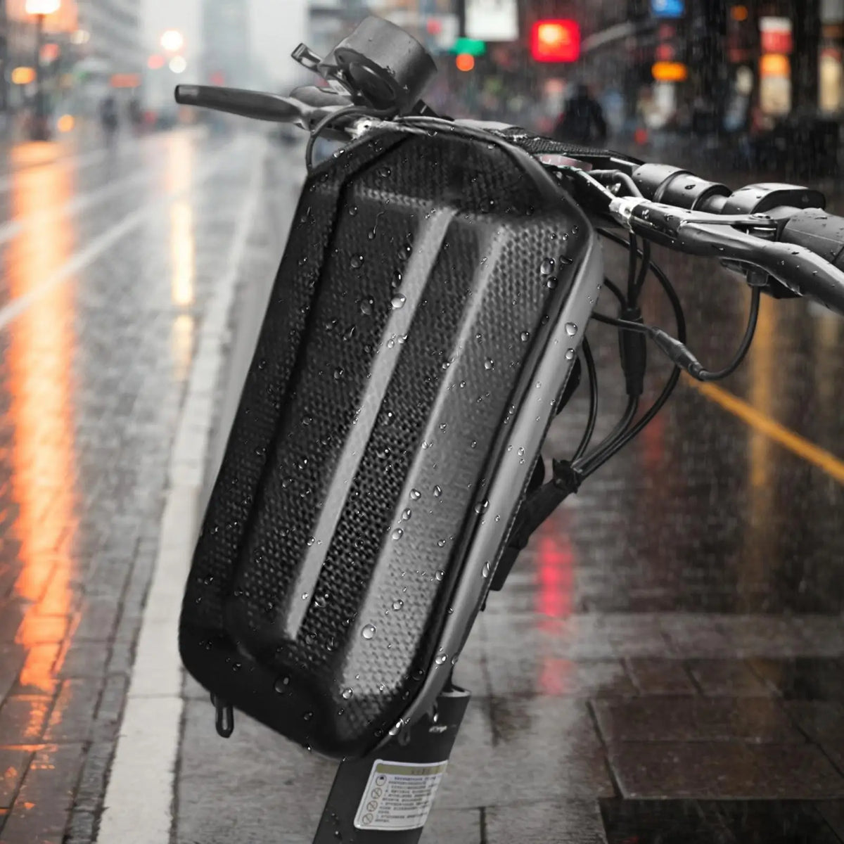 3L Scooter Handlebar Bag – Waterproof Front Storage Pack Scooter Handlebar Bag Axl