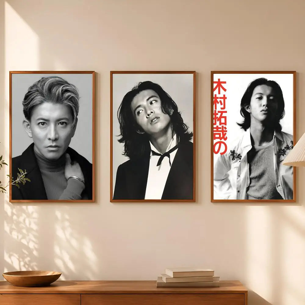 Takuya Kimura HD Wall Poster – Self-Stick Waterproof Art Decor Wall Art Poster Axl