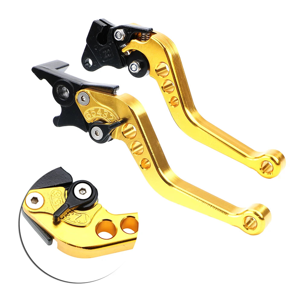 CNC Aluminum Motorcycle Brake & Clutch Levers – Universal 22mm Motorcycle Brake Levers Axl