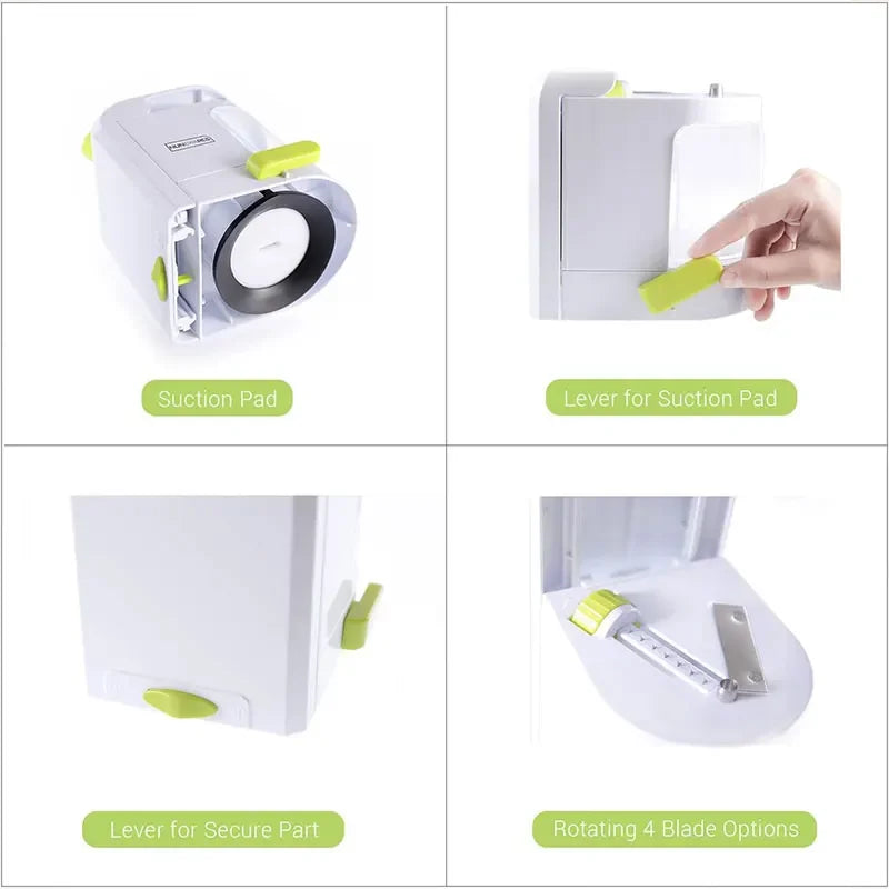 4-in-1 Vegetable Spiralizer – Zucchini Noodle & Veggie Slicer Vegetable Spiralizer Axl